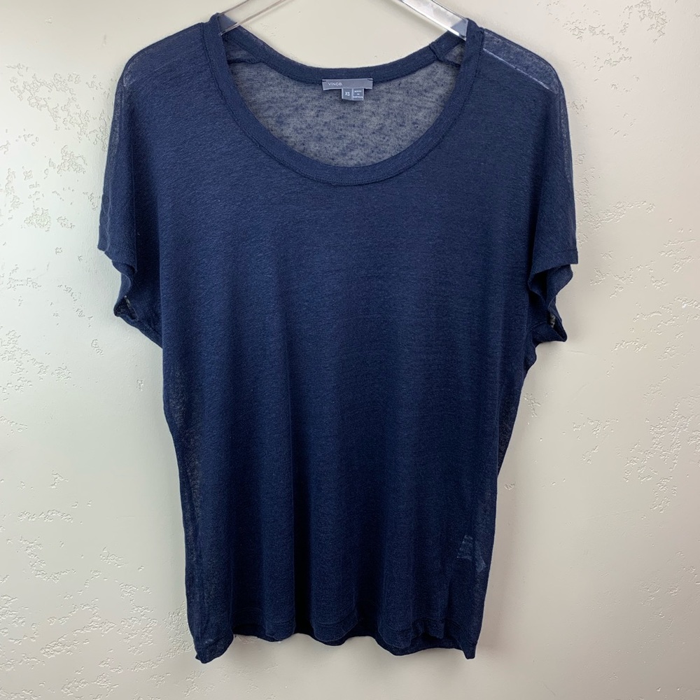 Vince basic T 100% Linen size XS
